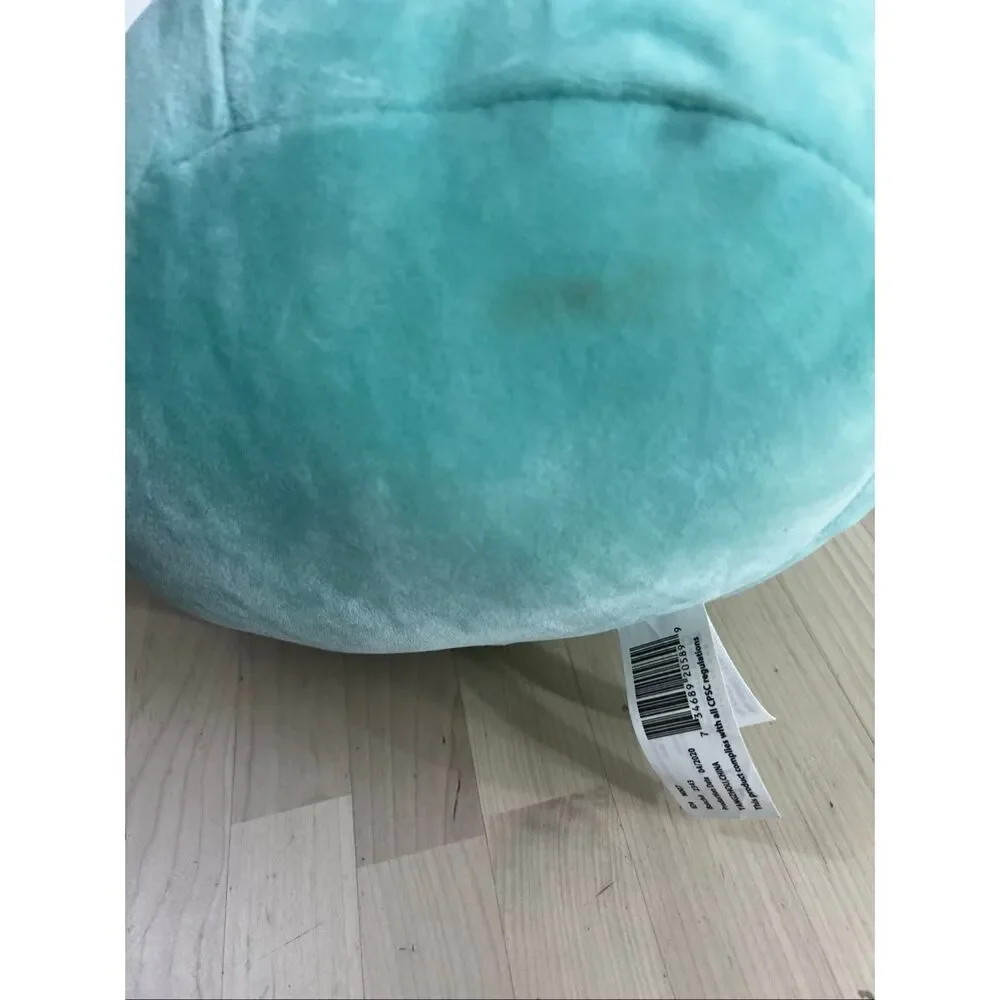 KELLYTOY SQUISHMALLOWS 12” Yollie the Yeti Exclusive Snowflake Plush Toy